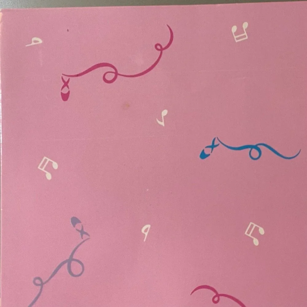 Vintage Sanrio 1989 Folder Petit Plie Ballet Slippers Pocket Portfolio